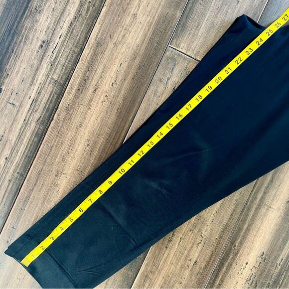 ANN TAYLOR The Cotton Crop Pant Dress Pants Black Size 6 - Picture 8 of 9